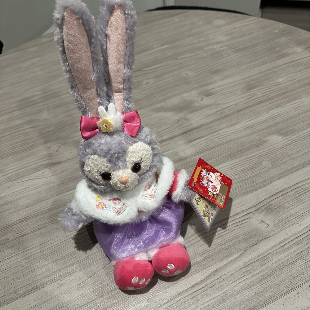 Disneyland Shanghai Stellalou Authentic New Year Rabbit Plush 2023 EXCLUSIVE NWT - Picture 2 of 10